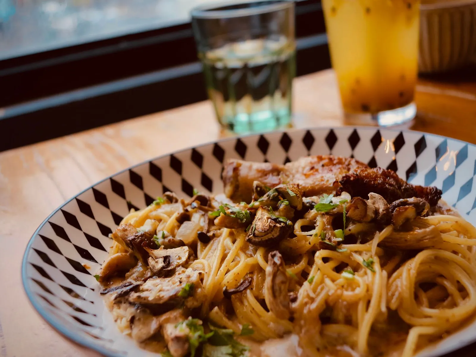 Pasta ai fungi e fungi