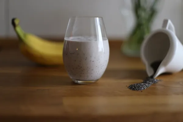 Banana havermout smoothie